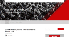 Desktop Screenshot of eventsblog.redhat.com
