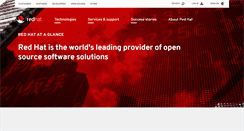 Desktop Screenshot of investors.redhat.com